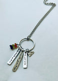 Linked By Love Personalised Silver Pendant