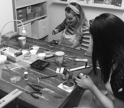 1. Bespoke Jewellery workshop  -  Email to organise dates.